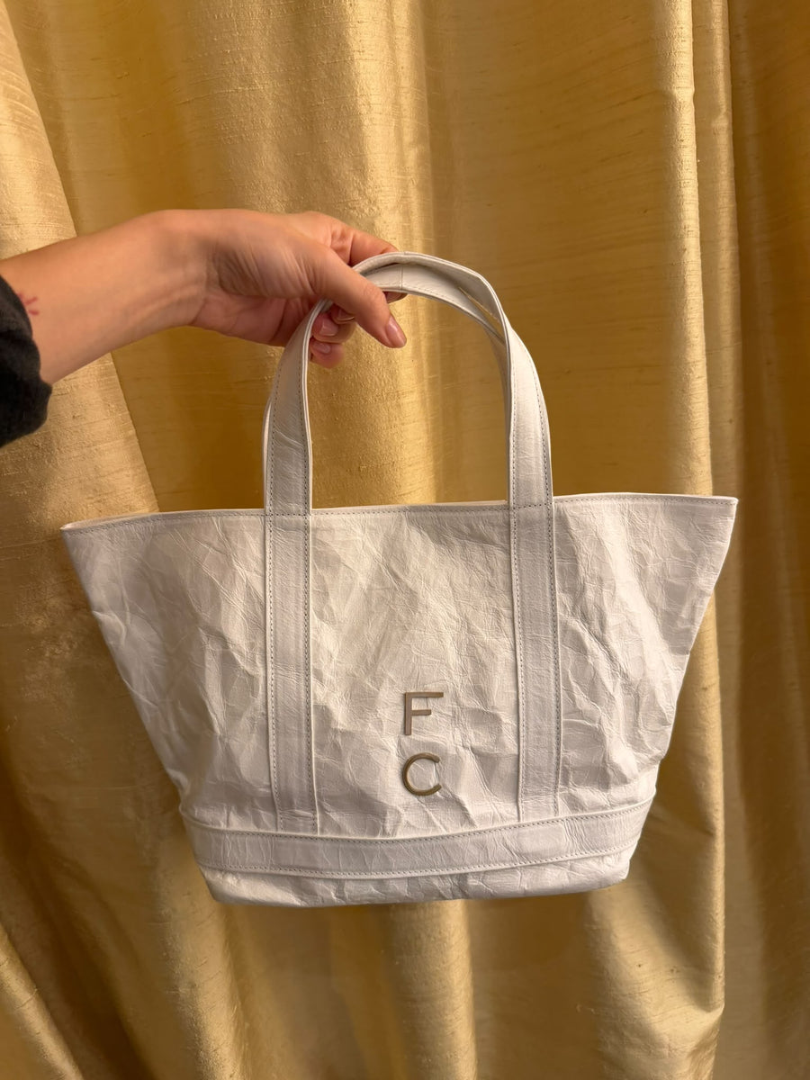 Mini Cosima Tote White