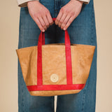 Mini Cosima Tote Latte/Rouge