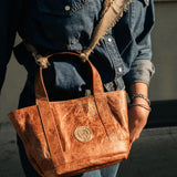 Micro Cosima Tote Tobacco