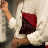 Cosima Envelope Clutch Wine / Rouge