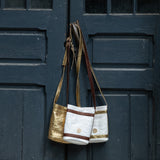 Cosima Crossbody Off White/Chocolate