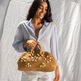 Terra Doctor Bag with Seashells and Beads