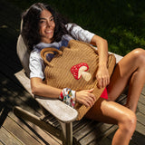 Terra Large Tote with Mushroom