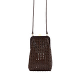 Rita Bag with Handwoven Leather