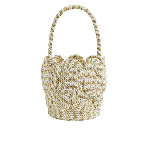 Chacha Bucket with Satin Rope
