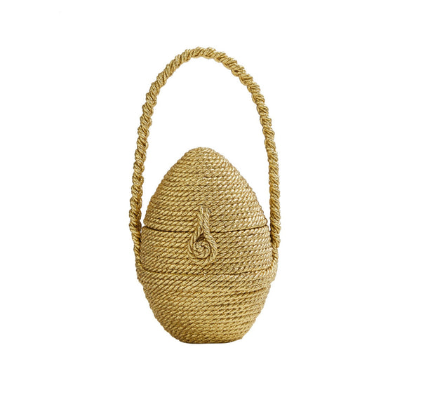 Chacha Egg with Satin Rope