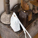 Rita Bag with Handwoven Leather